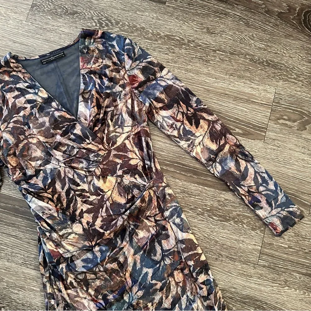 Peruvian Connection faux wrap shadow vine dress - Picture 4 of 9